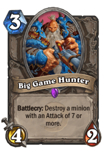 3-Big Game Hunter