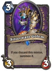 3-Silverware Golem