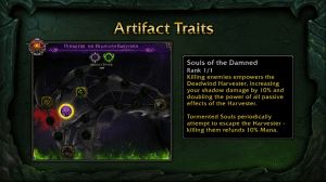 Artifact Traits Souls of the Damned
