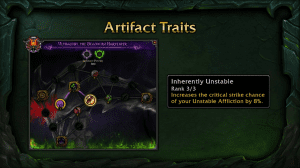 Artifact Traits Inherently Unstable