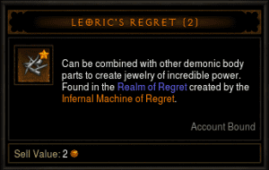 Leoric's Regret