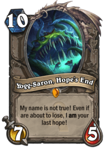 Yogg-Saron, Hope's Beginning